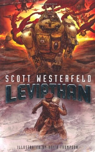 Обложка романа С. Вестерфельда «Левиафан». 2009 года