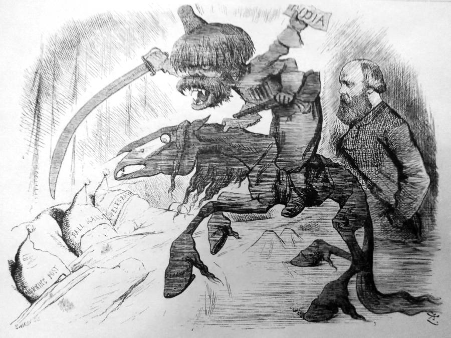 Рис. 13. Беспокойные сновидцы. Punch. 1877. 23 June
