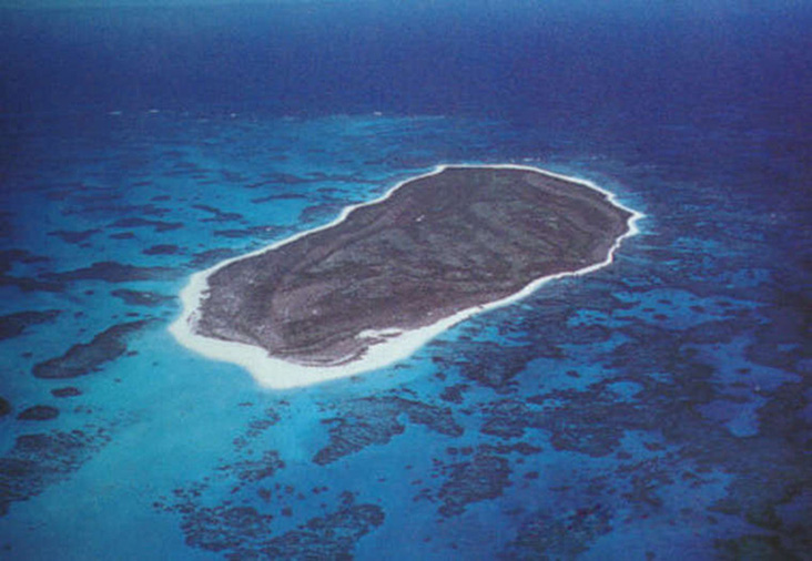 Остров Лисянского - необитаемый остров в Тихом океане в составе Северо-Западных островов Гавайского архипелага, А\административно находится в состав штата Гавайи (США). Фото: H. Balazs, NOAA