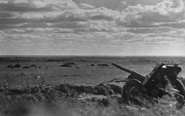 Позиции советских военных у реки Халхин-Гол. 1939 год. Фото Виктора Тёмина