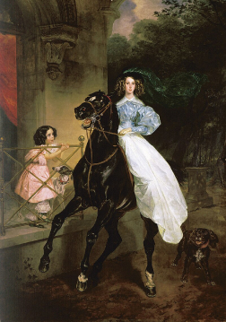 «Всадница». 1832 год