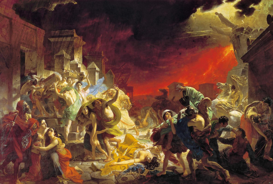 «Последний день Помпеи». 1833 год