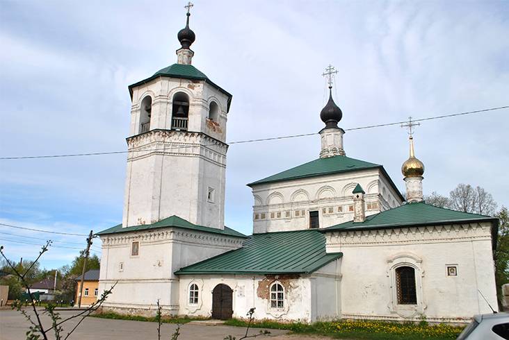 Храм Преображения Господня. Посторен на деньги горожан, освящен в 1706 году